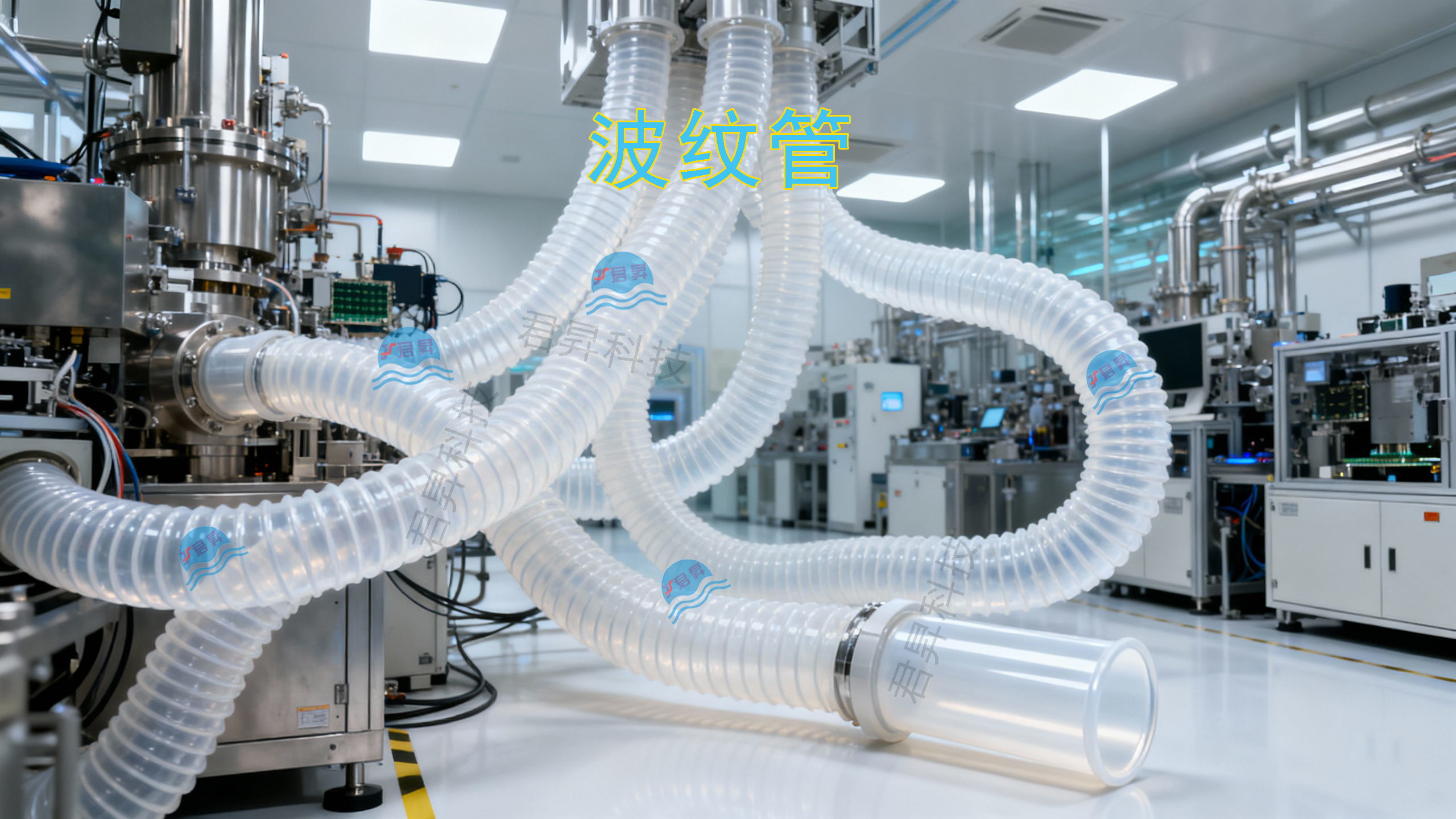 集成电路封装：FEP波纹管精准点胶与灌封的助手